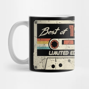 Vintage 1980 Best Of 1980 40th birthday Retro Cassette 40 yo Mug